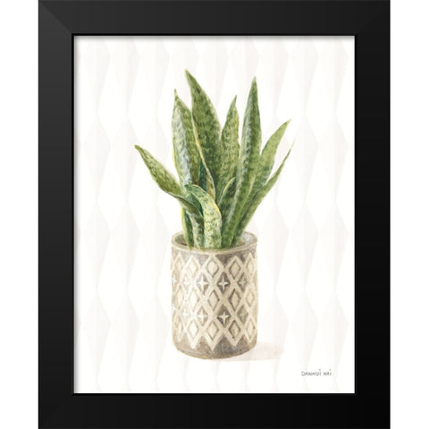 Desert Greenhouse XVI Black Modern Wood Framed Art Print by Nai, Danhui