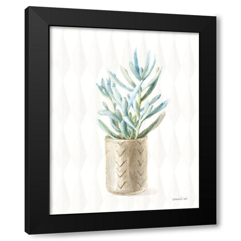 Desert Greenhouse XVII Black Modern Wood Framed Art Print by Nai, Danhui