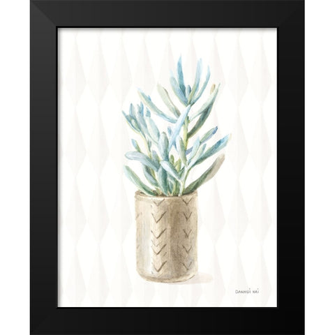 Desert Greenhouse XVII Black Modern Wood Framed Art Print by Nai, Danhui