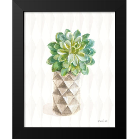 Desert Greenhouse XVIII Black Modern Wood Framed Art Print by Nai, Danhui
