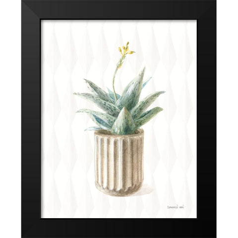 Desert Greenhouse XX Black Modern Wood Framed Art Print by Nai, Danhui
