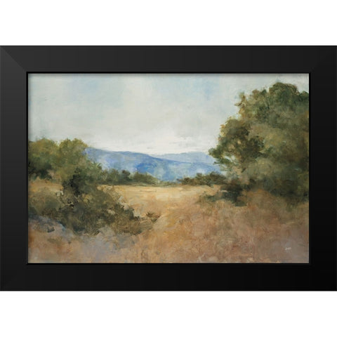 August Fields Black Modern Wood Framed Art Print by Purinton, Julia