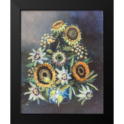 Botanist Still Life Black Modern Wood Framed Art Print by Purinton, Julia