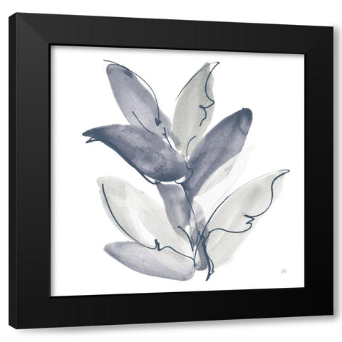 From the Forest II Cool Black Modern Wood Framed Art Print with Double Matting by Paschke, Chris