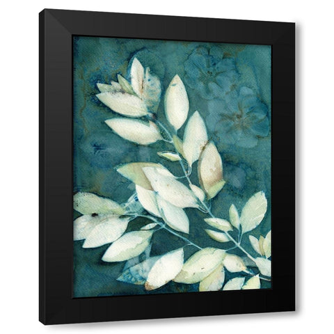Shower of Gold VI Black Modern Wood Framed Art Print with Double Matting by Ferguson, Kathy