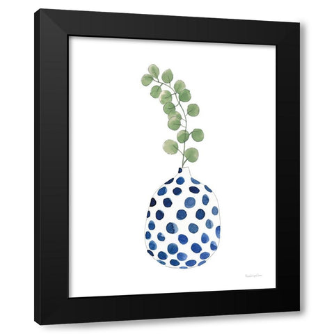 Modern Nature III Black Modern Wood Framed Art Print by Charro, Mercedes Lopez