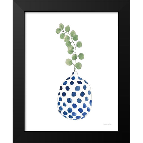 Modern Nature III Black Modern Wood Framed Art Print by Charro, Mercedes Lopez