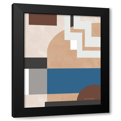 Soft Modern I Gray Black Modern Wood Framed Art Print by Gallagher, Megan