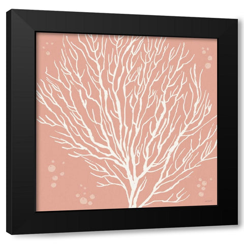 Seaside Style V Black Modern Wood Framed Art Print with Double Matting by Tavoletti, Anne