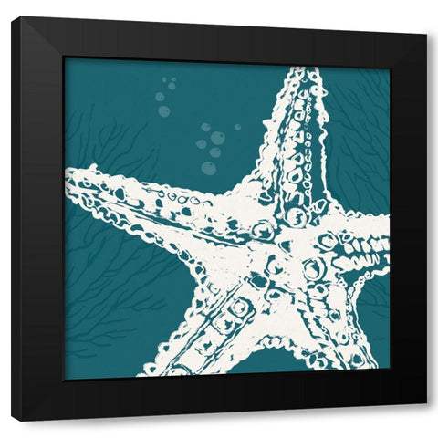 Seaside Style XIII Black Modern Wood Framed Art Print with Double Matting by Tavoletti, Anne