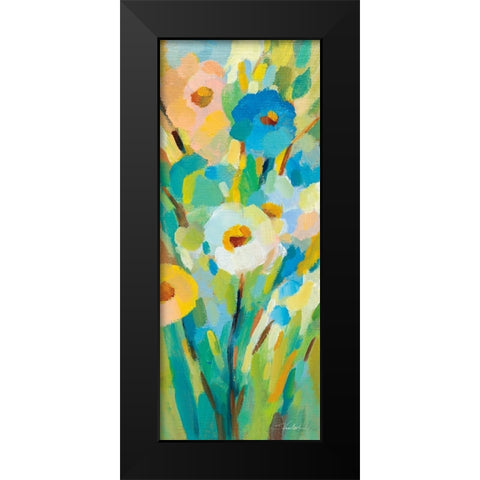 Sunshine Branches I Black Modern Wood Framed Art Print by Vassileva, Silvia