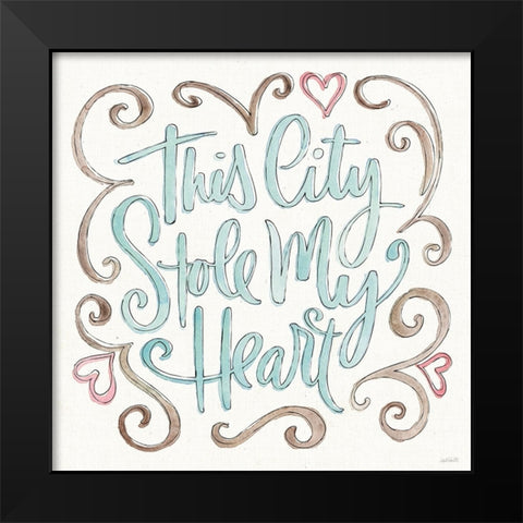 Vintage Travel VII Black Modern Wood Framed Art Print by Tavoletti, Anne