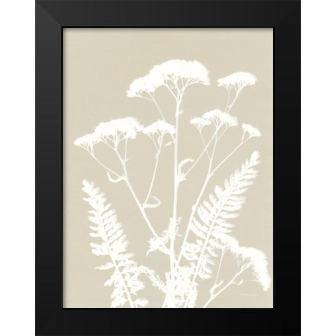 Alpine Flower I Neutral Black Modern Wood Framed Art Print by Ferguson, Kathy