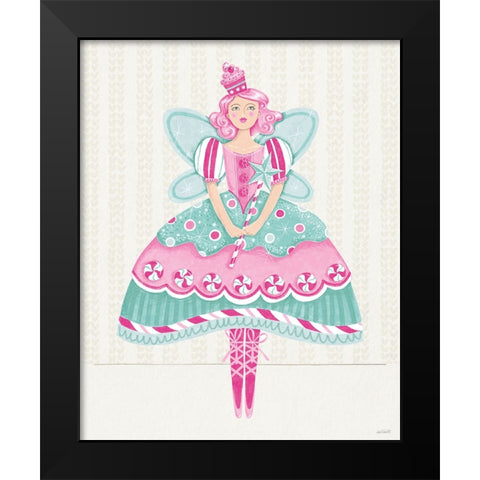 Sugar Plum Dreams I Black Modern Wood Framed Art Print by Tavoletti, Anne