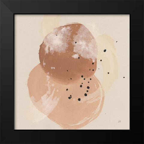 Boho I Black Modern Wood Framed Art Print by Paschke, Chris