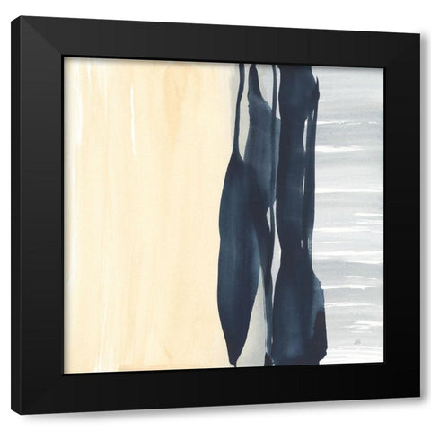 Musings I Black Modern Wood Framed Art Print by Paschke, Chris