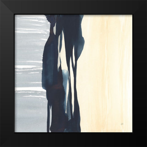 Musings II Black Modern Wood Framed Art Print by Paschke, Chris