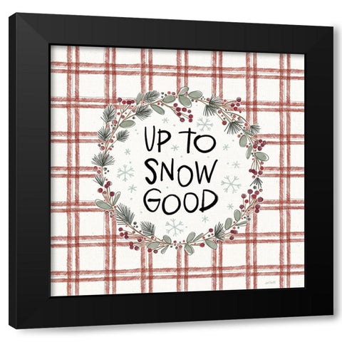 Holiday Fun IV Black Modern Wood Framed Art Print by Tavoletti, Anne