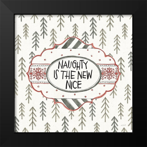Holiday Fun V Black Modern Wood Framed Art Print by Tavoletti, Anne
