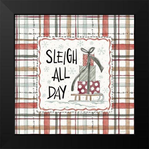 Holiday Fun VI Black Modern Wood Framed Art Print by Tavoletti, Anne