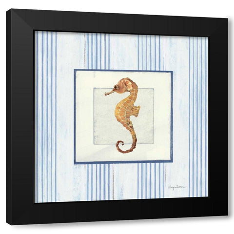 Sanibel Shell IV Black Modern Wood Framed Art Print by Tillmon, Avery