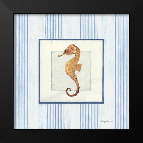 Sanibel Shell IV Black Modern Wood Framed Art Print by Tillmon, Avery