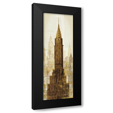 Lexington at 42nd Black Modern Wood Framed Art Print by Tillmon, Avery