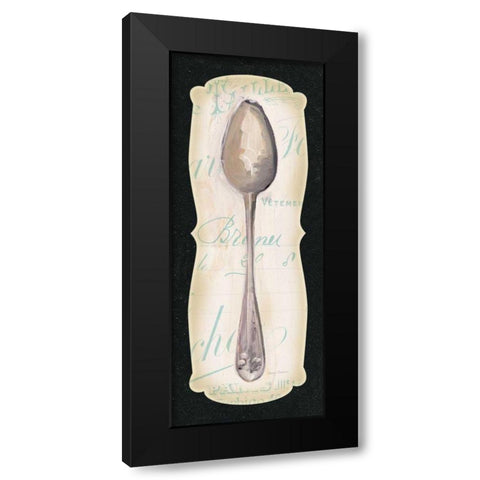 French Spoon Black Modern Wood Framed Art Print with Double Matting by Tillmon, Avery