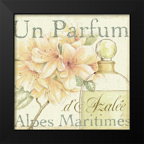 Fleurs and Parfum III Black Modern Wood Framed Art Print by Brissonnet, Daphne