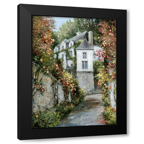 Regency HouseLucerne Black Modern Wood Framed Art Print with Double Matting by Duvall, Roger