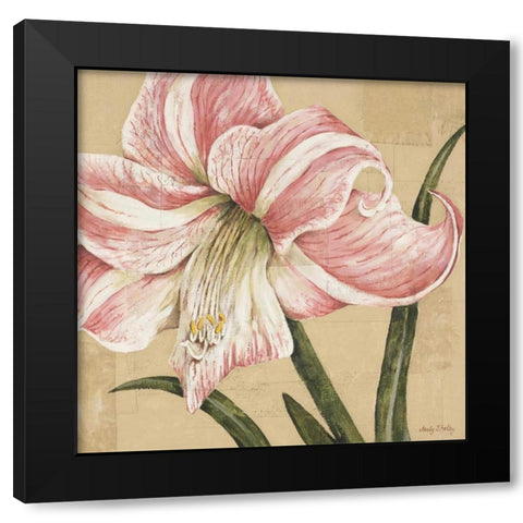 Blooming Wonder II Black Modern Wood Framed Art Print with Double Matting by Shelby, Judy