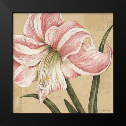 Blooming Wonder II Black Modern Wood Framed Art Print by Shelby, Judy