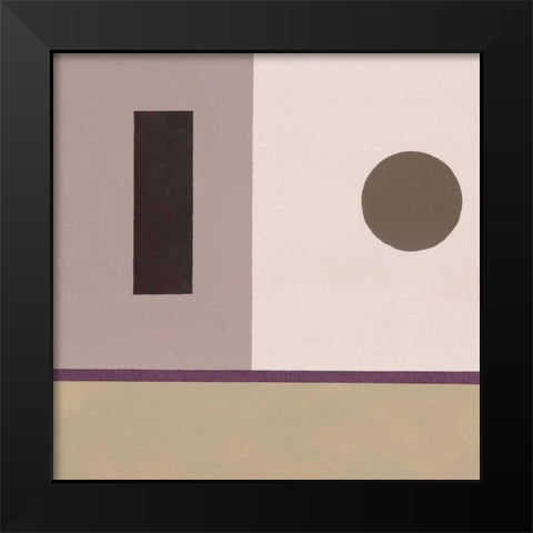 Barrel and Bin B Black Modern Wood Framed Art Print by Bannister, Cory