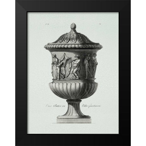 Elements of Style I Black Modern Wood Framed Art Print by Chilton, Sarah E