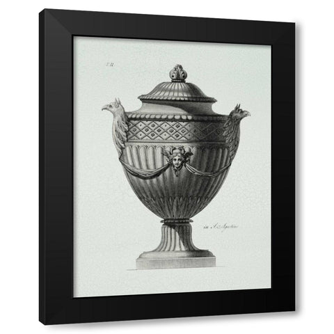 Elements of Style II Black Modern Wood Framed Art Print by Chilton, Sarah E