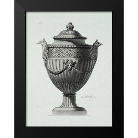 Elements of Style II Black Modern Wood Framed Art Print by Chilton, Sarah E