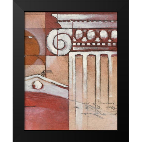 Palatine Drawings II Black Modern Wood Framed Art Print by Chilton, Sarah E