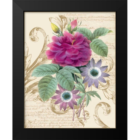Bloomsbury I Black Modern Wood Framed Art Print by Nicole, Lily