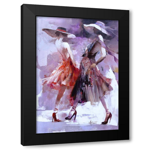 Showing Black Modern Wood Framed Art Print by Haenraets, Willem