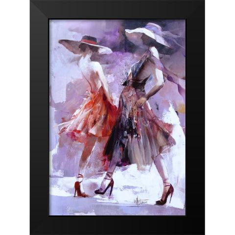 Showing Black Modern Wood Framed Art Print by Haenraets, Willem