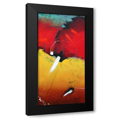 Kleiner Blick Black Modern Wood Framed Art Print with Double Matting by Hansl, Alfred