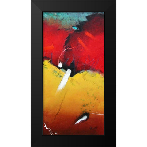 Kleiner Blick Black Modern Wood Framed Art Print by Hansl, Alfred