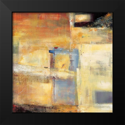 Colorfield I Black Modern Wood Framed Art Print by Danckaert, Bea