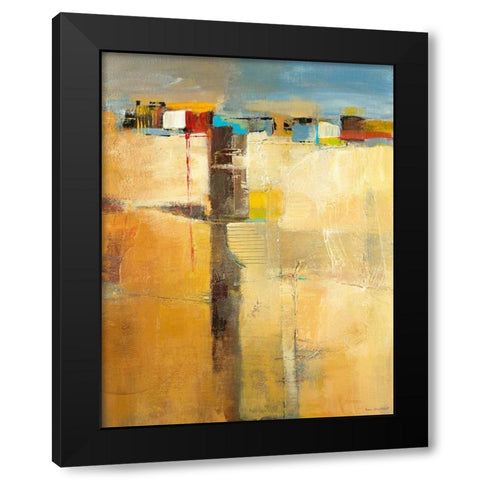 Siesta I Black Modern Wood Framed Art Print with Double Matting by Danckaert, Bea