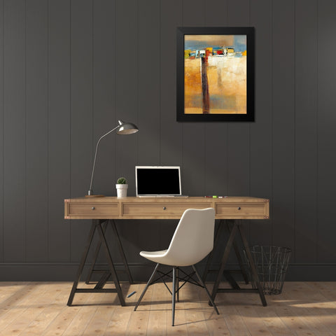 Siesta II Black Modern Wood Framed Art Print by Danckaert, Bea