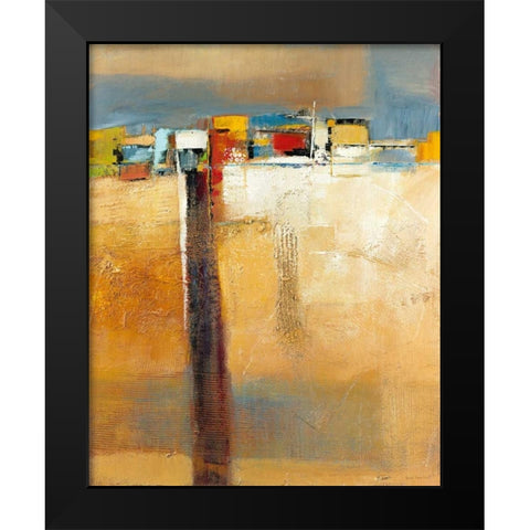 Siesta II Black Modern Wood Framed Art Print by Danckaert, Bea