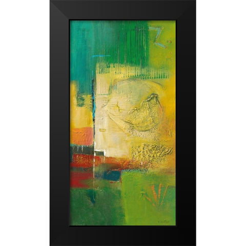Springtime I Black Modern Wood Framed Art Print by Danckaert, Bea