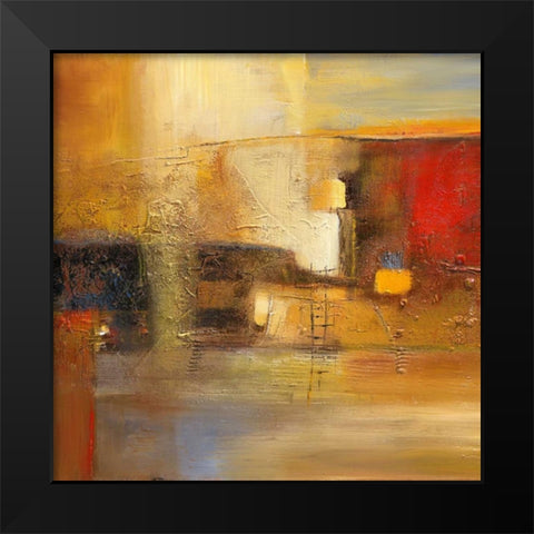 Sunbeam to Earth Black Modern Wood Framed Art Print by Danckaert, Bea