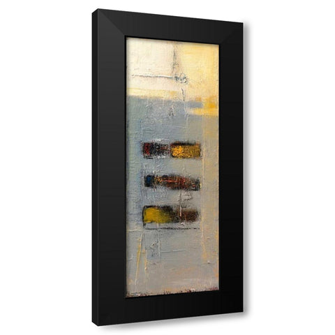 beeing there Black Modern Wood Framed Art Print by Danckaert, Bea