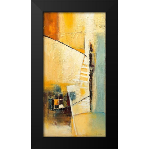 Bridge across 2 Black Modern Wood Framed Art Print by Danckaert, Bea